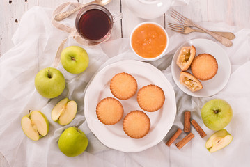 Apple pies.