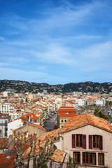Naklejka na ściany i meble Cannes City Cityscape In France