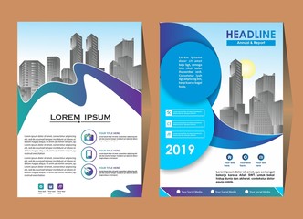 Minimal covers design. Colorful halftone gradients. Future geometric patterns.