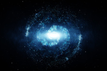 Obraz na płótnie Canvas 3d rendering, Brilliant nebula