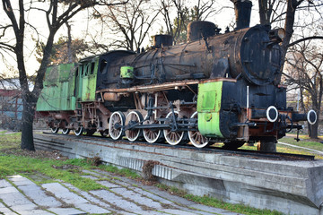 old steam locomotive