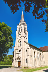 Fototapeta na wymiar church in france