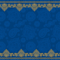 Sari indian seamless pattern - 231464267