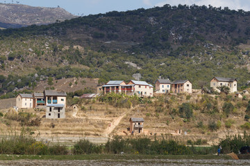 Naklejka premium Siedlung bei Manandona