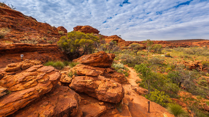 Fototapeta na wymiar Kings Canyon Rim Walk, Northern Territory, Australia