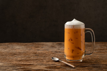 thai tea famous beverage drink traditional