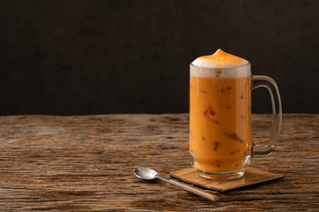 thai tea famous beverage drink traditional