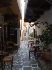 Greek island street