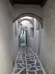 Greek island street
