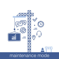Maintenance mode icon