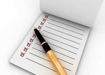 parker notepad concept