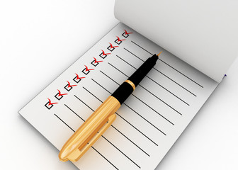 parker notepad concept