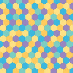 Flat geometric pattern texture. Multicolor abstract background for print and textile