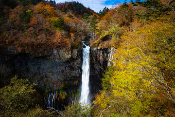 The Kegon Falls near Nikko
