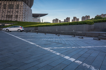 SAMARA, RUSSIA, 12 july 2015 - Empty hall of Lada technical centre