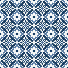 Tile Floral Pattern