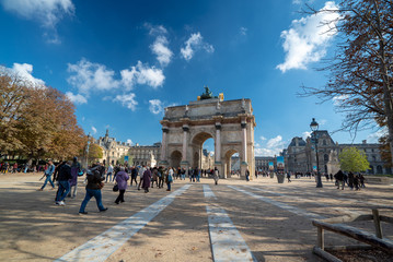 Obraz premium ルーブル周辺