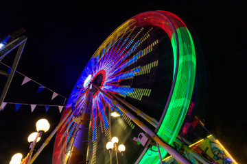 Riesenrad langzeitbelichtung
