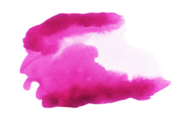 Blob of Pink Watercolor