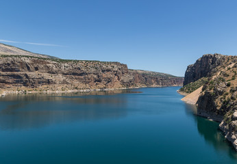 Lake Ataturk Dam, Turkey - the Atatürk Dam is one of the largest in the country, and has generated...