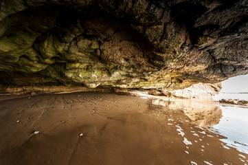 cave on the Atlantic coast near Essaouira, Morocco