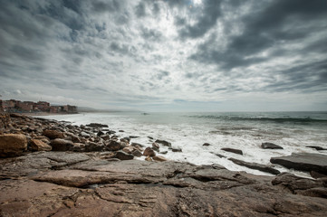 Atlantic coast near Essaouira, Morocco.