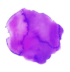 Purple Watercolor Stain