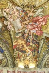 Obraz premium Wandmalerei Palais Niederösterreich