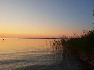 Abendrot am Mittelmeer