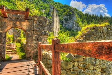 Castle Kamen in Slovenia