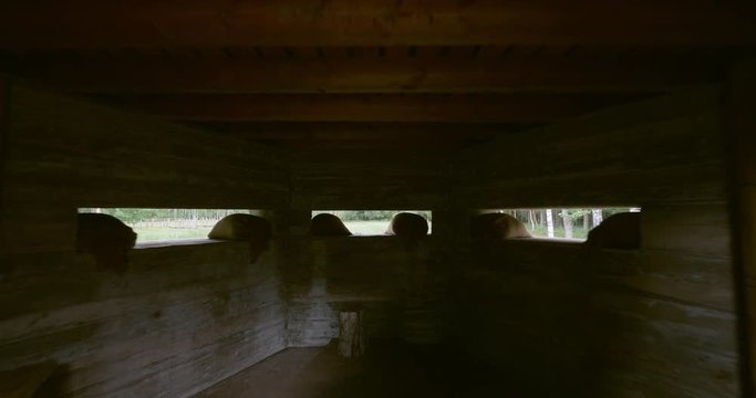 4K - Old military fortifications. scene02