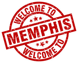 welcome to Memphis red stamp