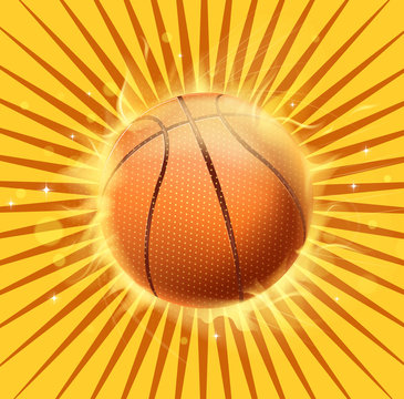 basketball fire icon