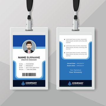 Model Of Id Card