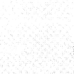 Grunge Texture on White Background, Black Abstract Dotted Vector, Halftone Overlay, Rough Design
