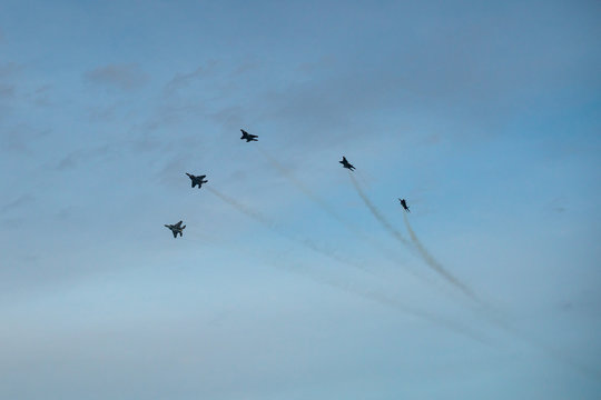 Military fighter Starburst