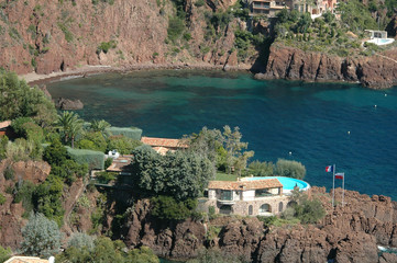 roches et méditerranée