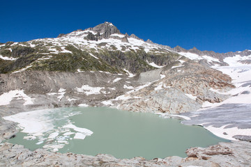 Rhone glacier