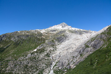 Fototapeta na wymiar Rhone glacier