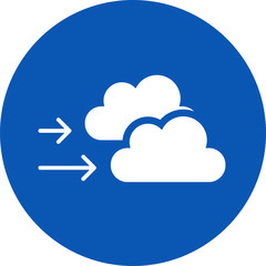 Set of Weather vector flat icons designs
