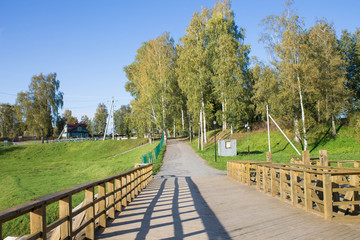 bridge in park
