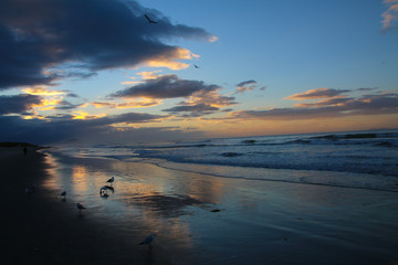 Sunset, Papamoa Beach , New Zealand