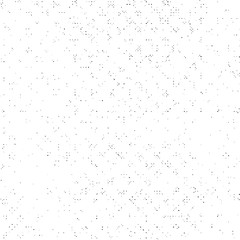 Grunge Texture on White Background, Black Abstract Rough Vector, Halftone Dotted Scratch