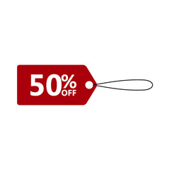 Sale banner template design, price tag icon. discount stickers with percentage
