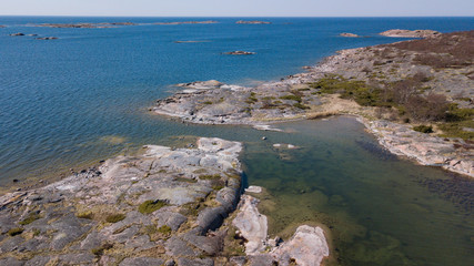 Archipelago, Finland, aerial view