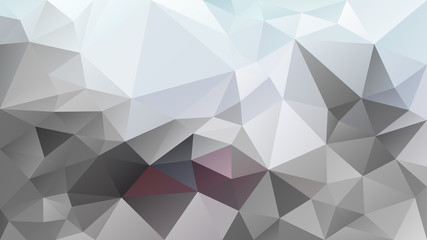 vector abstract irregular polygonal background - triangle low poly pattern - light gray, soft blue, burgundy color