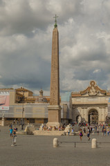 Obraz premium City sights of the great city of Italy Rome.