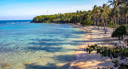 Beautiful Beach In Tropical Island