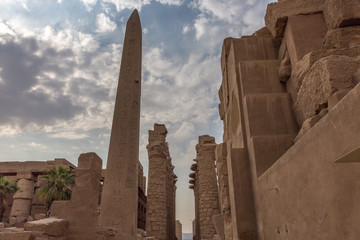 The temple in Karnak