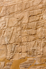 The temple in Karnak